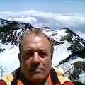 At age 64, climbing alone during
off season, I scale Japan's Mt. Fuji