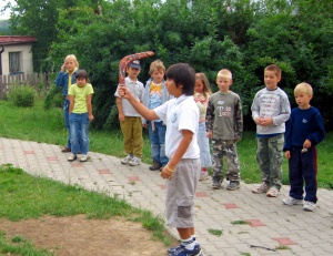 These students had never
before seen a boomerang