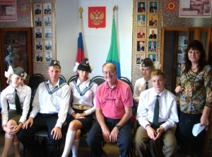 At World War II memorial, Komsomolsk-na-Amure