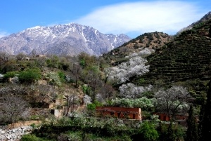 Early-spring in Berber country, in the Atlas Mountains of Morocco