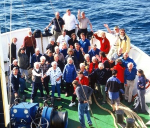 "Active Discoverers" returning
from a month in the Antarctic