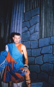 1962. Playing Troilus, in Little Theatre of
Tehran's production, "Tiger at the Gates"